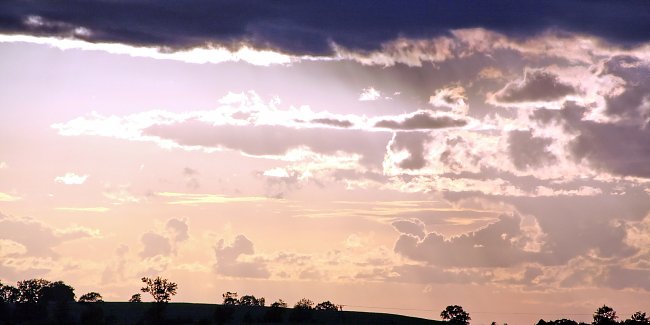 Abendstimmung Wolkenhimmel Abendstimmung Wolkenhimmel