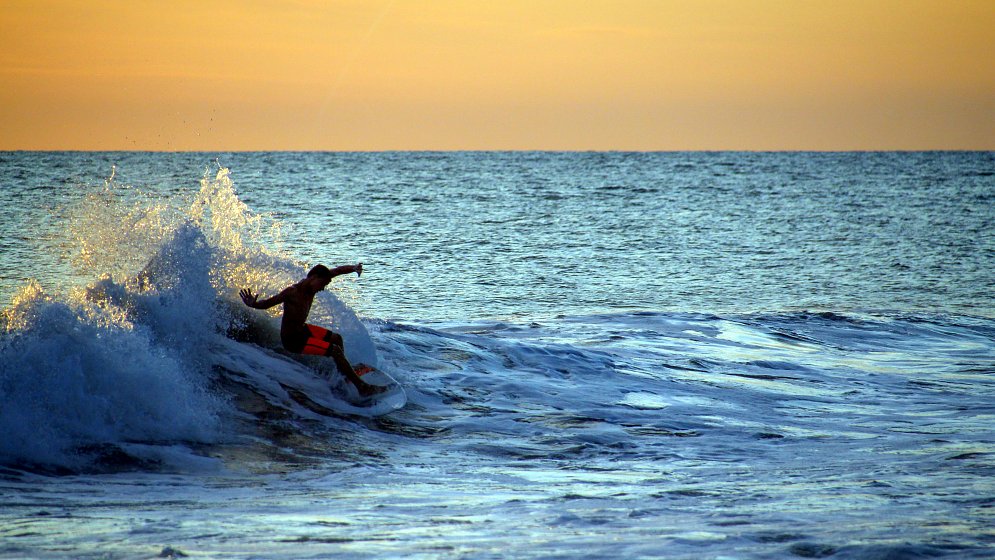 Abenteuer Surfer Costa Rica Leinwand