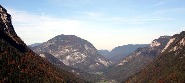 Alpen Bild auf Leinwand