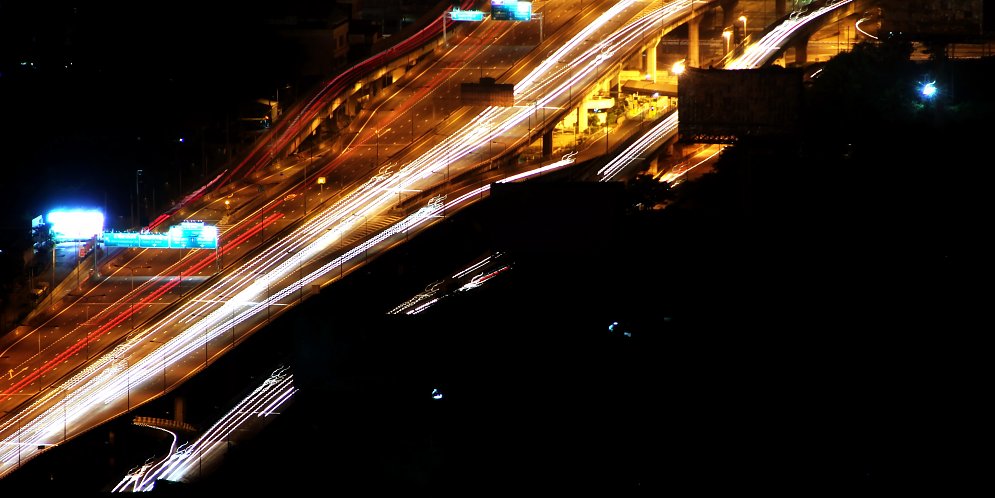 Autobahn Leinwand