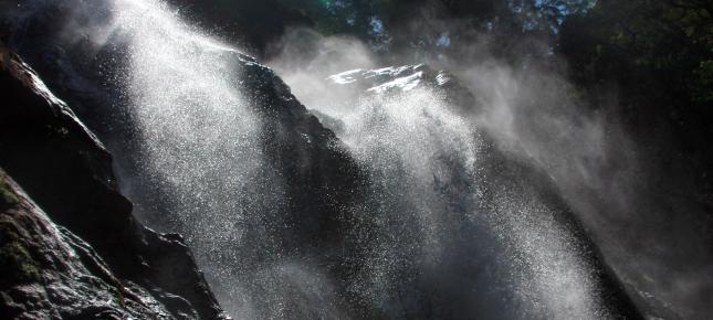 Costa Rica Wasserfall Bild auf Leinwand