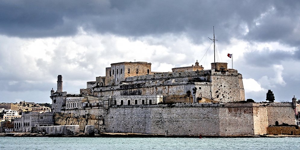 Festung Malta Leinwand