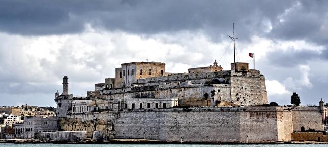 Festung Malta Bild auf Leinwand