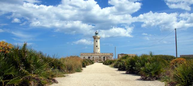 Horizont Leuchtturm Bild auf Leinwand