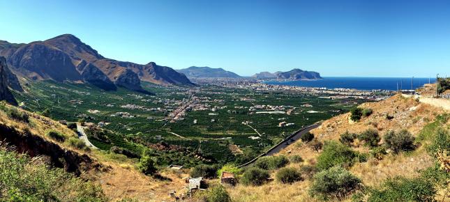 Italien Bild auf Leinwand