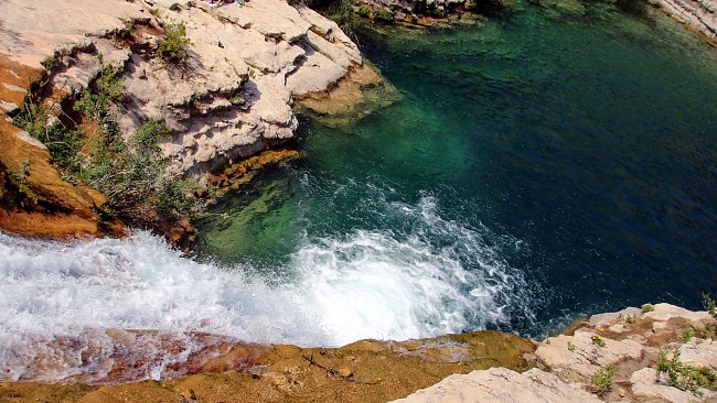 Mediterrane Wasserfall Mediterrane Wasserfall