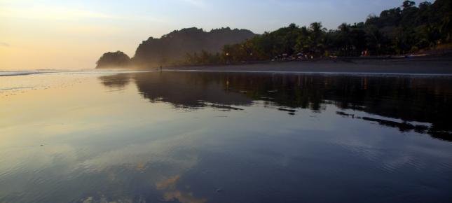 Playa Hermosa Subtropen Bild auf Leinwand