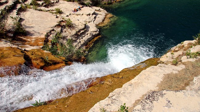 Quellwasser Mediterrane