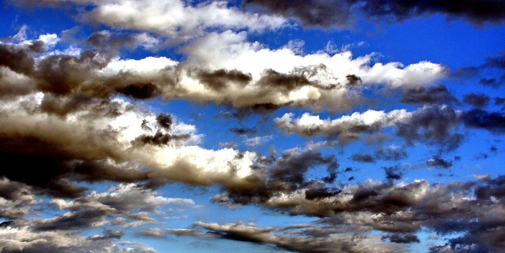 Regenwolken Leinwand