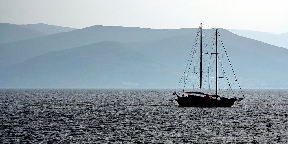 Segelschiff Leinwand