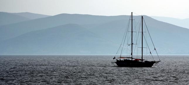 Segelschiff Bild auf Leinwand