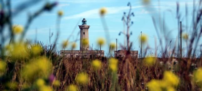 Sehnsucht Leuchtturm Bild auf Leinwand