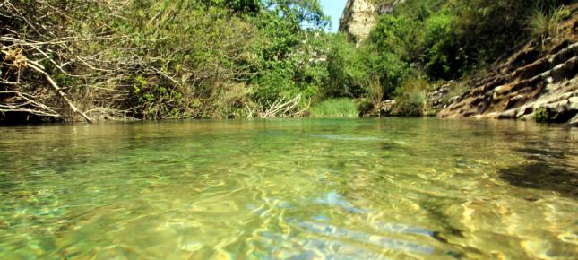 Sizilien Quellwasser Bild auf Leinwand