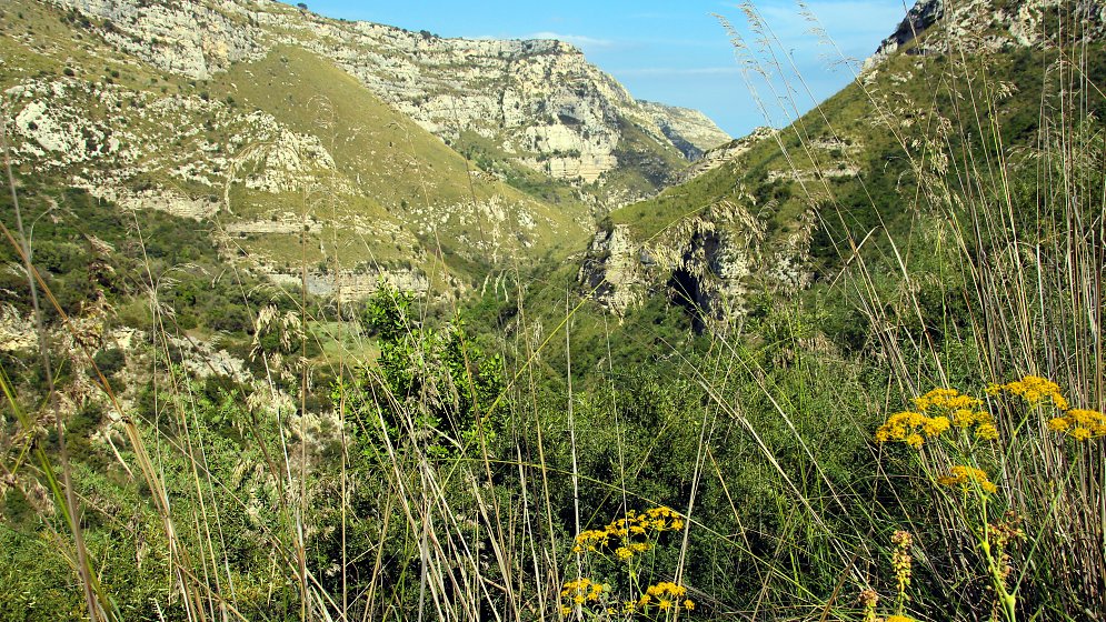 Sommer Cavagrande del Cassibile Leinwand