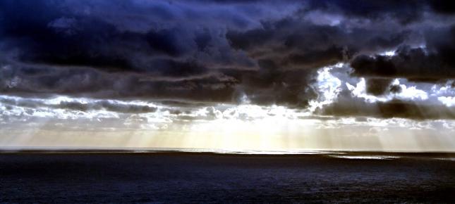 Sturm Bild auf Leinwand