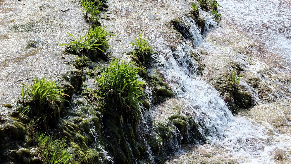 Wasser Meditation Leinwand