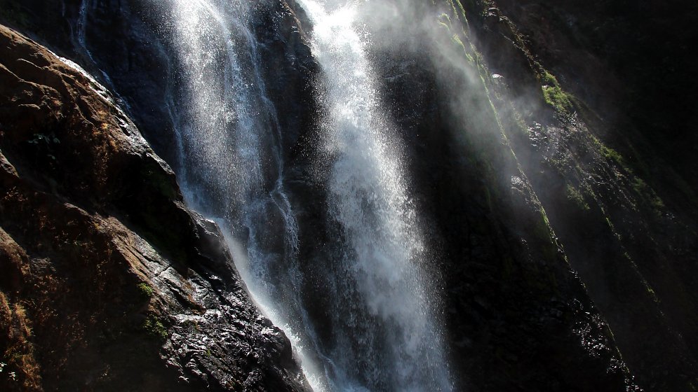 Wasserfall Erfrischung Leinwand