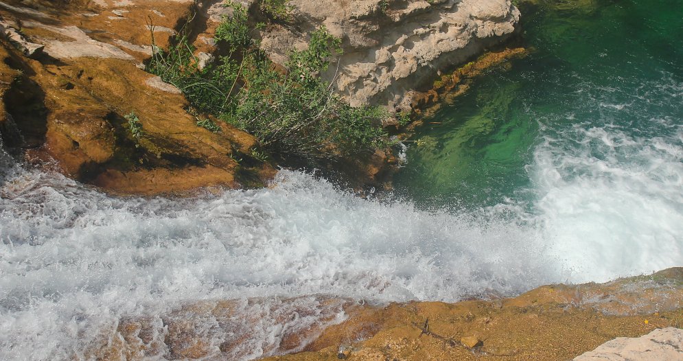 Fliessendes Wasser Leinwand