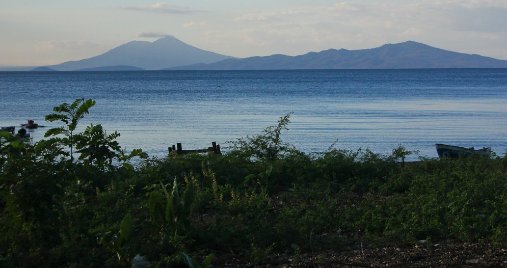 Ometepe Ufer Leinwand