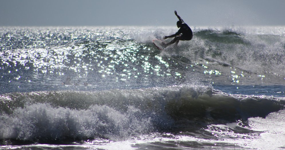 Profi Surfer Leinwand