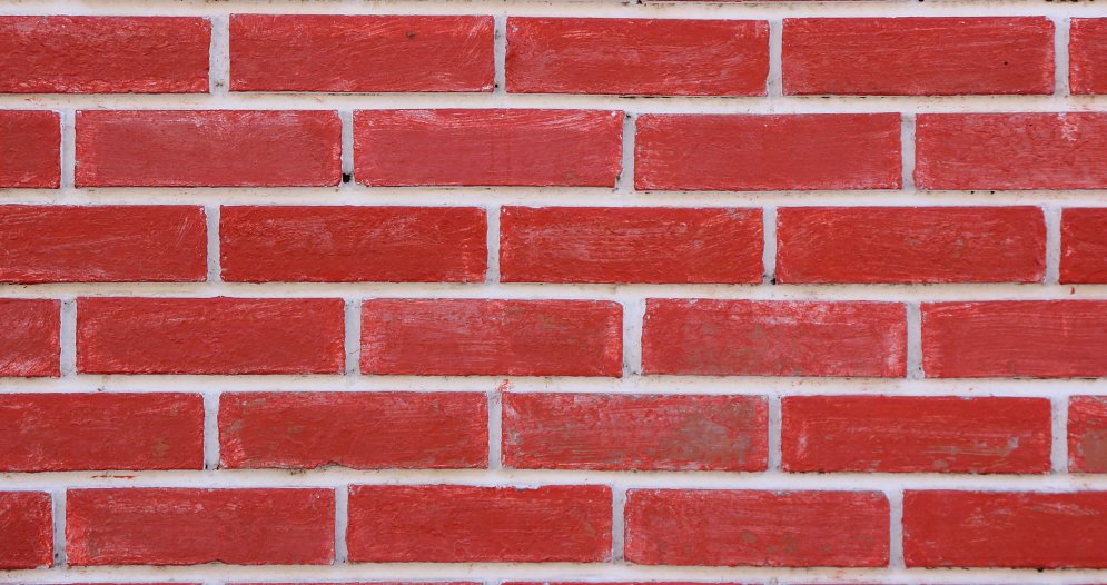 Rote Ziegel Leinwand