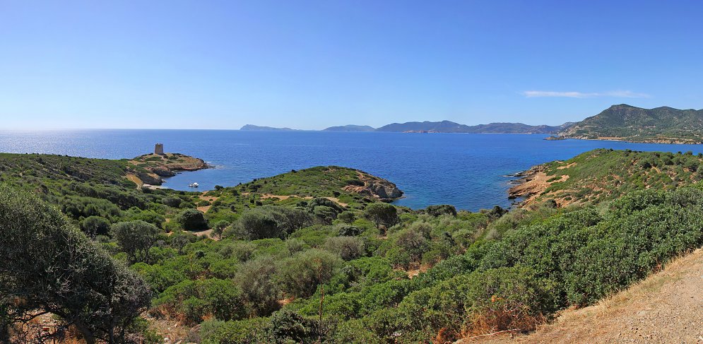 Sardinien Leinwand