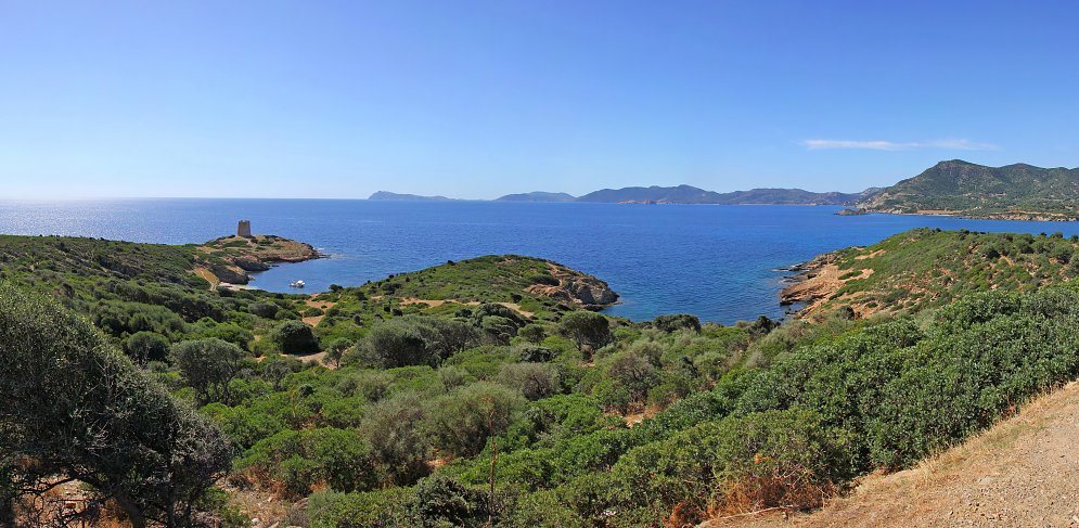 Sardinien Leinwand