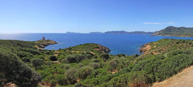 Sardinien Bild auf Leinwand