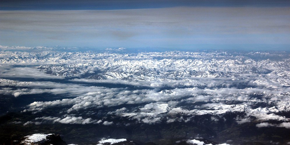 Aplen Flug Leinwand