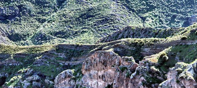 Berge auf GranCanaria Bild auf Leinwand