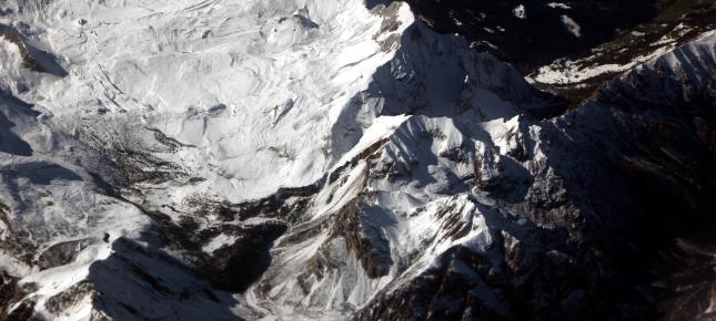 Eiswelt Bild auf Leinwand