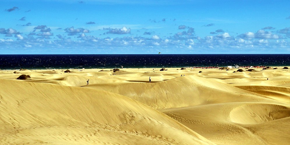 Goldener Sand Leinwand