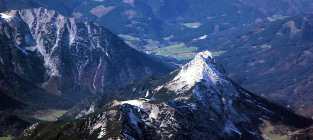 Hochgebirge Bild auf Leinwand