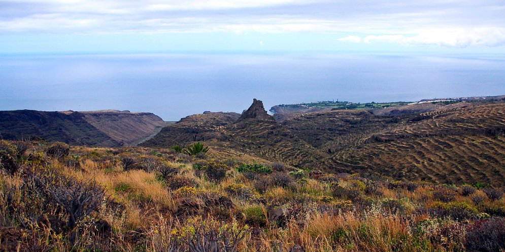 La Gomera Landschaft Leinwand