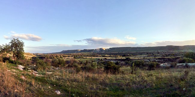 Landschaft auf Sizilien