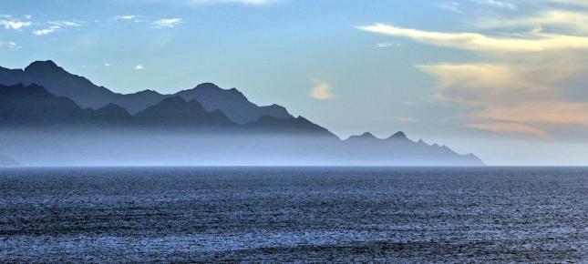 Mystischer Ausblick Bild auf Leinwand