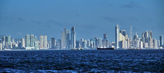 Panama Pazifikkueste Bild auf Leinwand