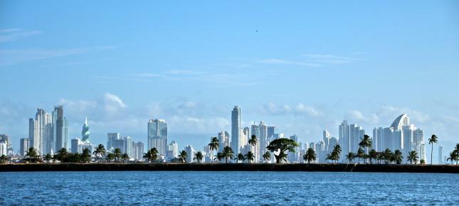 Panama Bild auf Leinwand