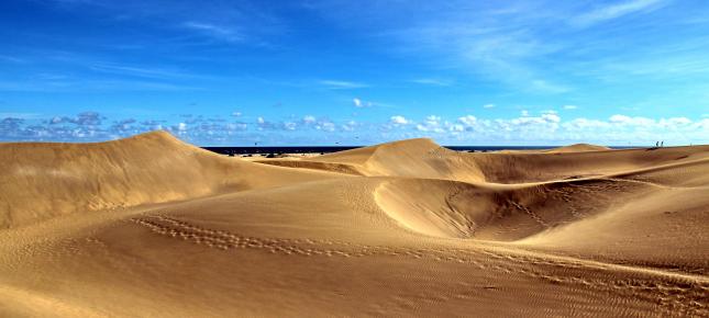 Playa del Ingles Bild auf Leinwand