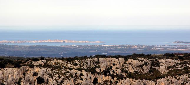 Sizilien bei Cava Grande de Cassibile Bild auf Leinwand