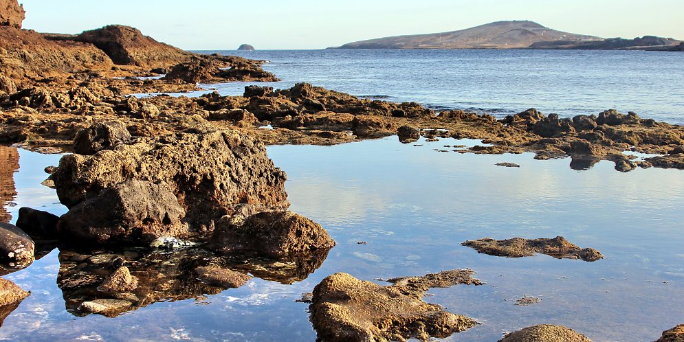 Steine im Wasser Leinwand