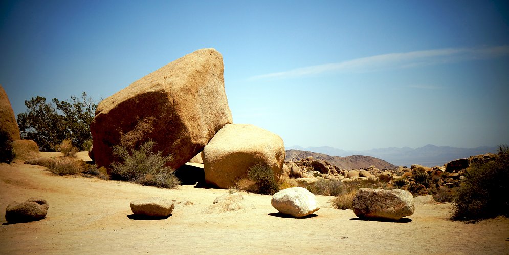 Steinlandschaft Leinwand