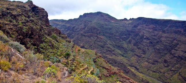 Wandern Bild auf Leinwand