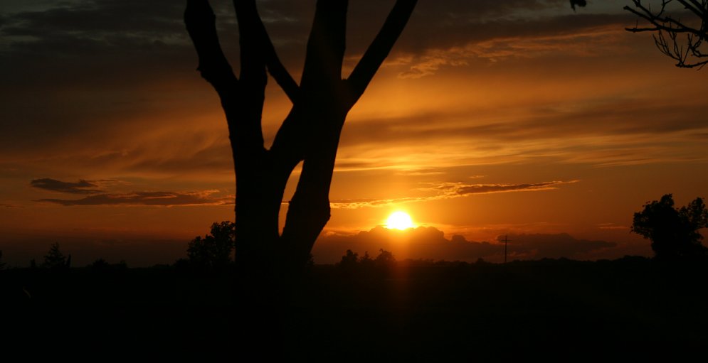 Abendstimmung Daemmerung Leinwand