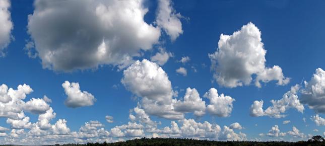 Bayern Wolken Bild auf Leinwand