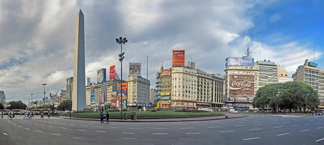 Buenos Aires Bild auf Leinwand