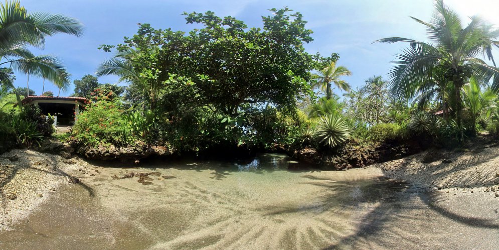 Costa Rica Paradies Leinwand