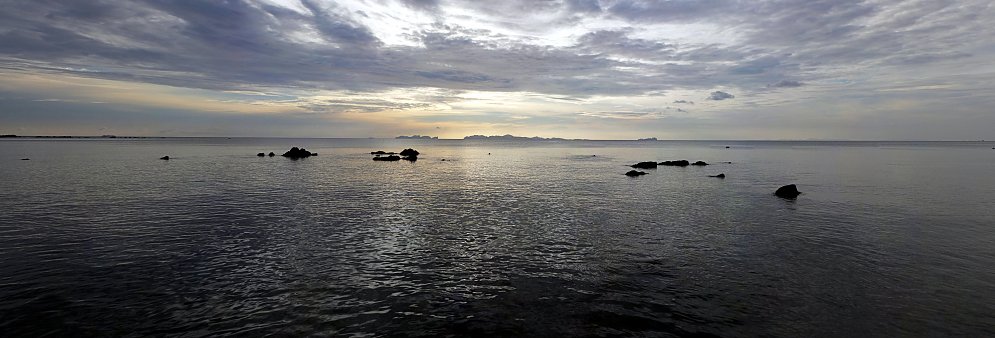 Glaenzendes Meer Leinwand