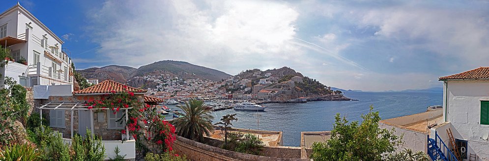 Italien Terrassen Leinwand