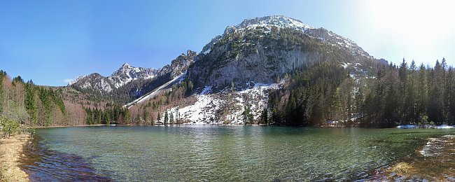 Klarer Bergsee